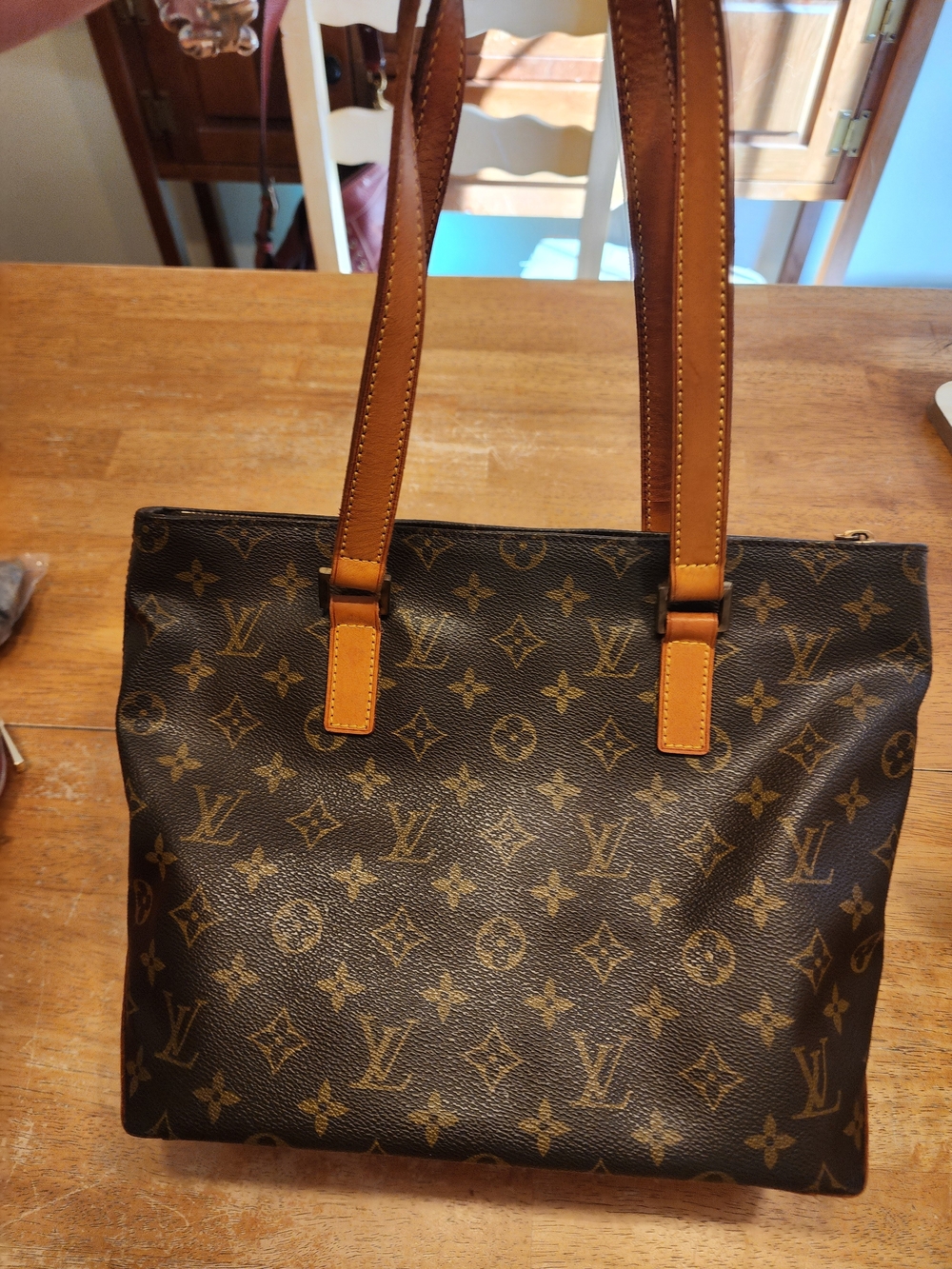 vintage Louis Vuitton Monogram Cabas Piano tote bag.